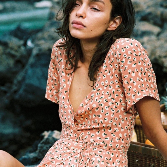 Faithfull the Brand Dresses & Skirts - FAITHFUL THE BRAND Leila Wrap Dress/vintage bloom6